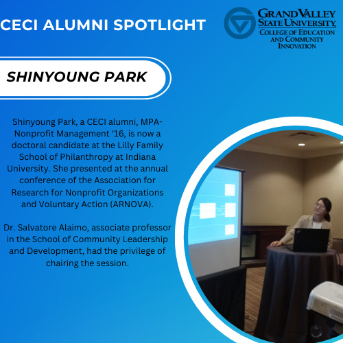 Alumni Spotlight: Shinyoung Park